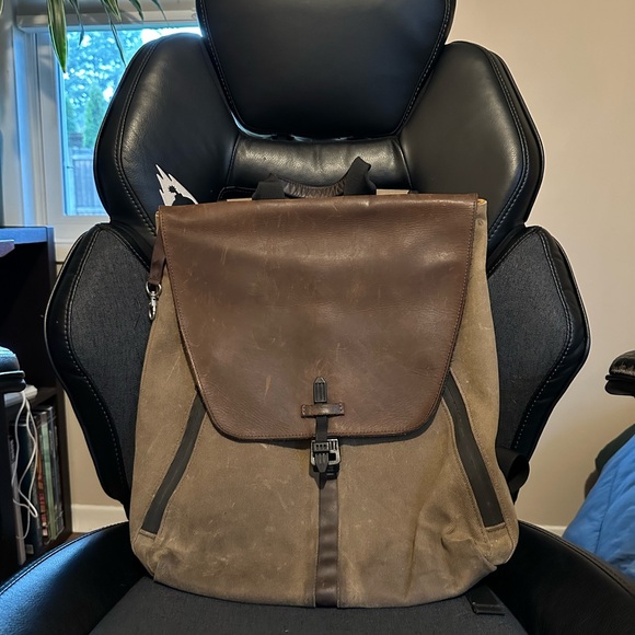 Waterfield Staad attaché backpack - Picture 1 of 4